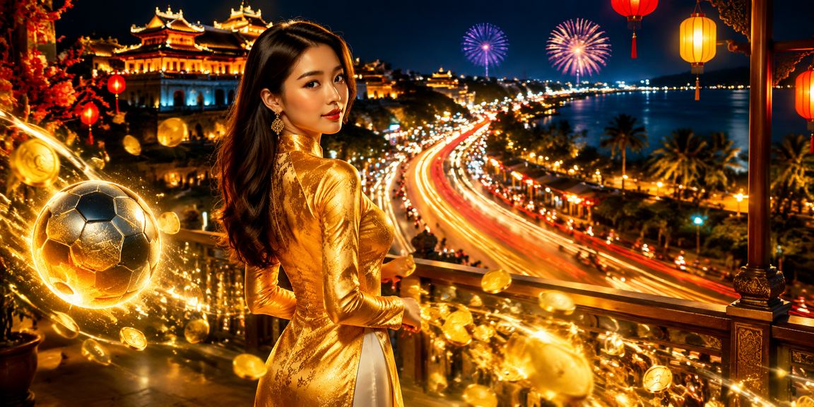 Người xem cá cược tại Huế trong trang phục áo dài truyền thống